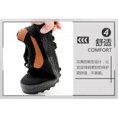 解放鞋 休閑 勞保作訓鞋男女防滑耐磨登山鞋軍綠色帆布膠鞋軍迷鞋