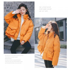 新款韓版棉服女港風東大門冬寬松學生面包服百搭棉襖