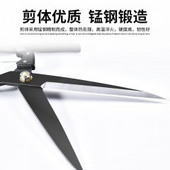 剪羊毛的剪刀手動(dòng)純手工彈簧大號(hào)家用剪子兔毛剪狗毛的工具修毛剪