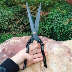 剪羊毛的剪刀手動(dòng)純手工彈簧大號(hào)家用剪子兔毛剪狗毛的工具修毛剪