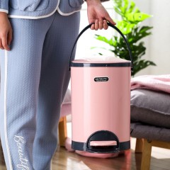 【買1送90只垃圾袋】垃圾桶腳踏家用帶蓋可愛衛(wèi)生間大號(hào)客廳廚房