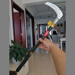 農(nóng)用鐮刀砍枝割草錳鋼金屬柄長(zhǎng)柄鐮刀砍柴刀鋒利耐用戶外砍枝