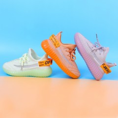 2020新款兒童夜光椰子鞋女童運(yùn)動鞋春秋透氣網(wǎng)面學(xué)生男童網(wǎng)鞋