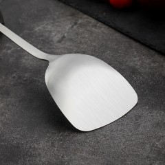 鍋鏟炒菜鏟子廚房廚具套裝不銹鋼家用湯勺大號勺子喝湯漏勺過濾網