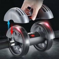 回彈健腹輪腹肌輪男女士收腹?jié)L輪瘦腰肚子腹肌訓(xùn)練器運(yùn)動健身器材