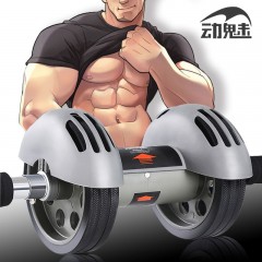 回彈健腹輪腹肌輪男女士收腹?jié)L輪瘦腰肚子腹肌訓(xùn)練器運(yùn)動健身器材