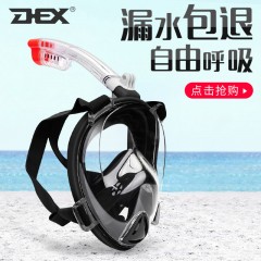 DEX戶外運動潛水裝備全干式浮潛三寶護目鏡游泳沖浪近視浮潛面鏡