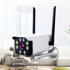 家用監(jiān)控攝像頭室外無線wifi連手機遠程監(jiān)控器高清夜視防水