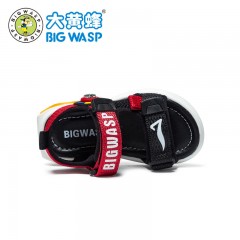 兒童涼鞋夏季透氣女寶寶鞋子厚底防掉跟學(xué)步鞋軟底機能鞋潮