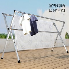 折疊曬衣架落地室內(nèi)家用陽臺(tái)簡(jiǎn)易臥室涼衣架曬架晾衣桿不銹鋼伸縮