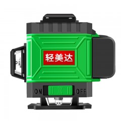 輕美達(dá)12線(xiàn)綠光水平儀紅外線(xiàn)8線(xiàn)藍(lán)光3D高精度強(qiáng)光自動(dòng)打線(xiàn)貼地儀