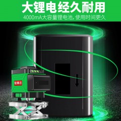 輕美達(dá)12線(xiàn)綠光水平儀紅外線(xiàn)8線(xiàn)藍(lán)光3D高精度強(qiáng)光自動(dòng)打線(xiàn)貼地儀