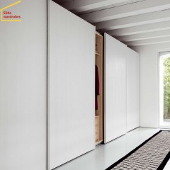 特價定制現(xiàn)代簡約移門衣柜推拉門衣柜定做整體衣帽間板式木質(zhì)衣櫥 工廠直銷環(huán)保板材主體18加厚背板遠銷海外