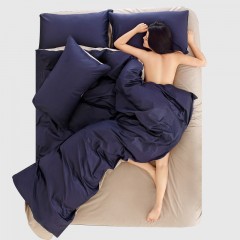 簡約純色全棉四件套純棉4床上用品三件套1.5米1.8m床單被套單床笠 高密優(yōu)質(zhì)全棉 零風(fēng)險搶購 送運(yùn)費(fèi)險