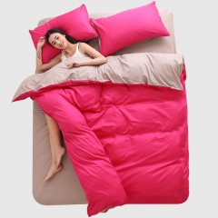 簡約純色全棉四件套純棉4床上用品三件套1.5米1.8m床單被套單床笠 高密優(yōu)質(zhì)全棉 零風(fēng)險搶購 送運(yùn)費(fèi)險